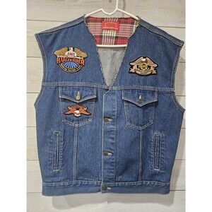 Harley-Davidson Patches Vintage Marlboro Jean Vest